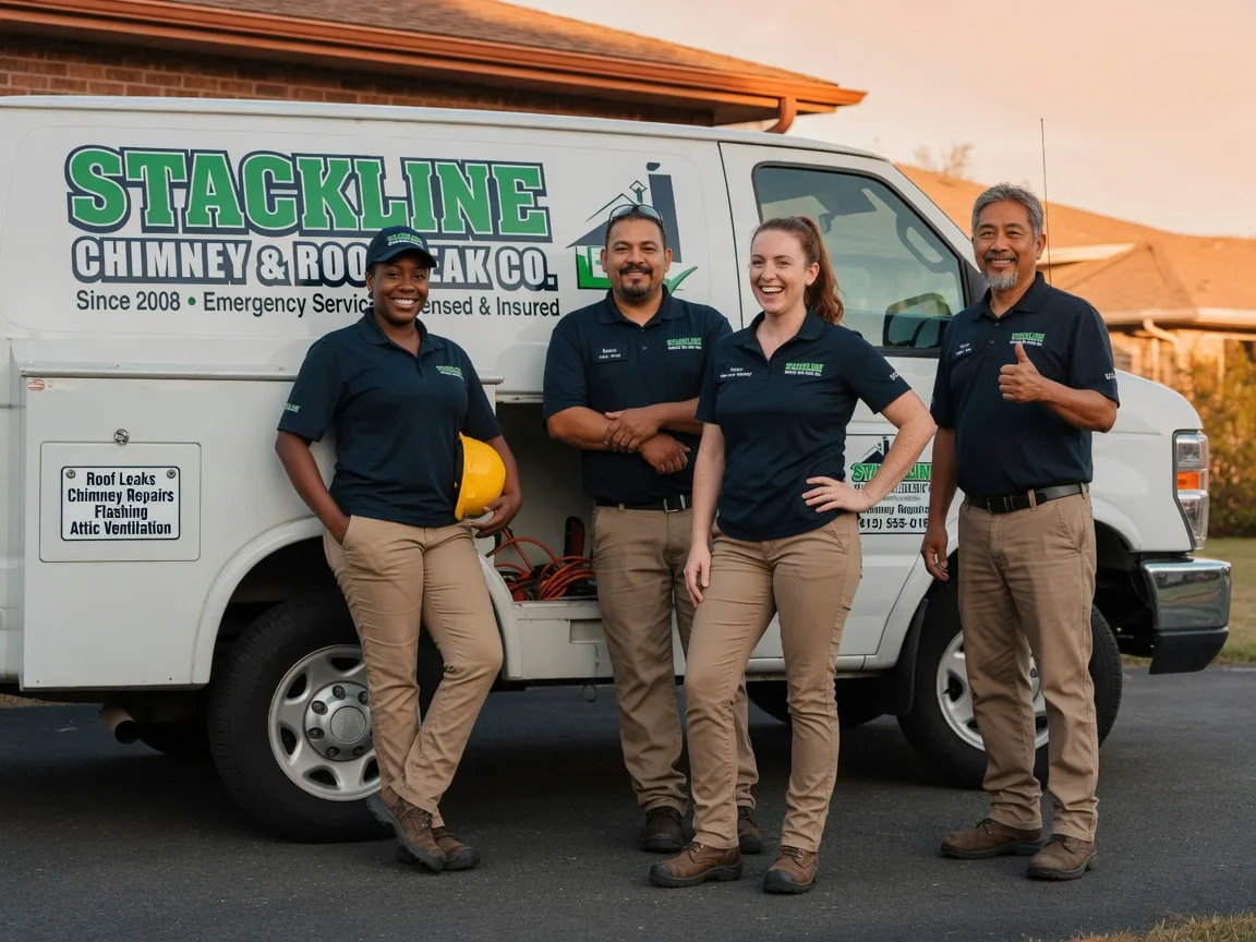 Chimney flashing repair company in Corydon, IA